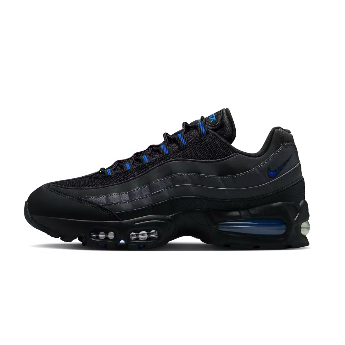 Nike Air Max 95 Big Bubble Black Game Royal