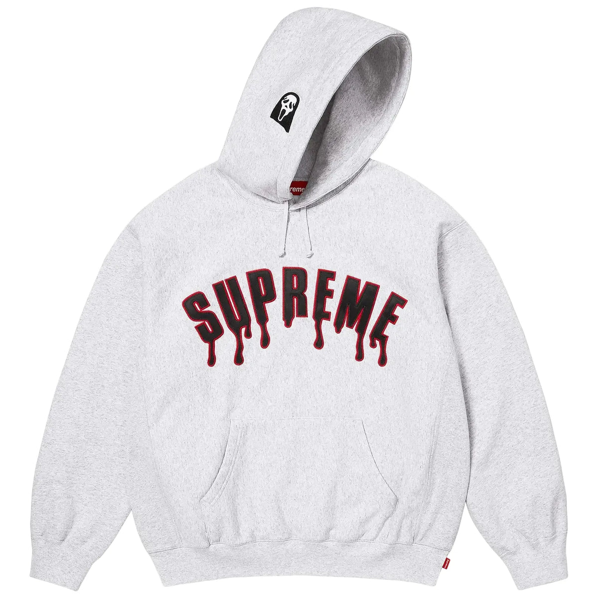Supreme Ghostface Hoodie Grey