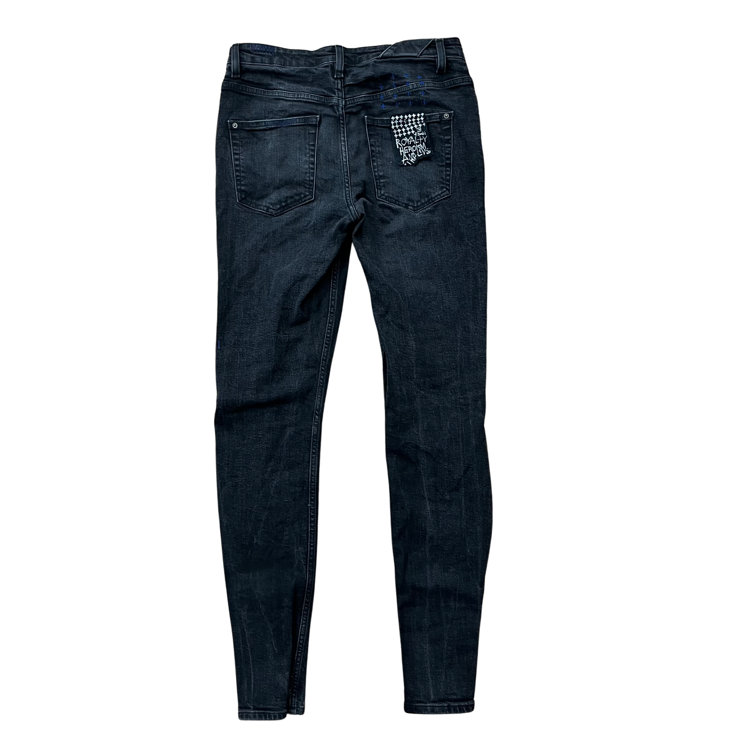 Used Ksubi Jeans (Distressed Black) - Sz 30