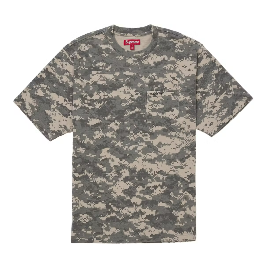 Supreme S/S Pocket Tee Digital Camo - Sz L