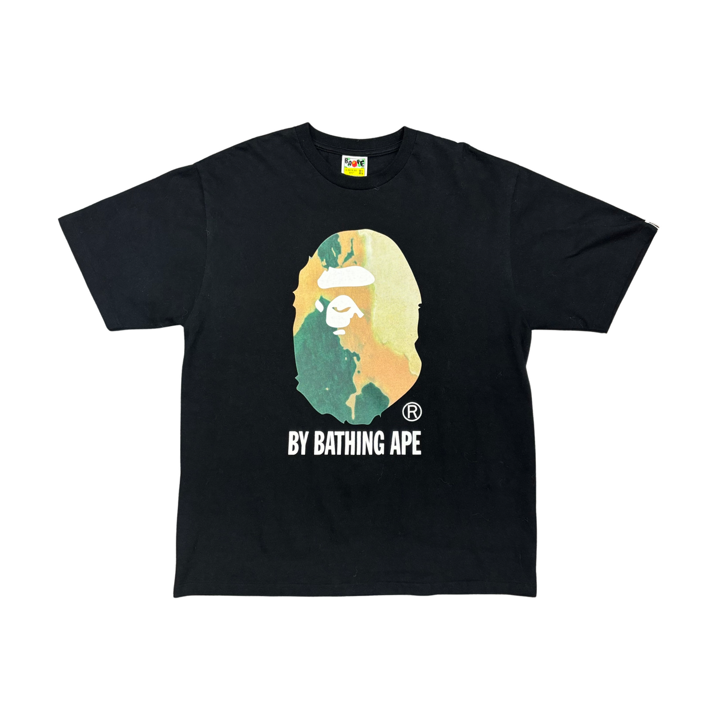 Used Bape Tie Dye College Tee - Sz XL