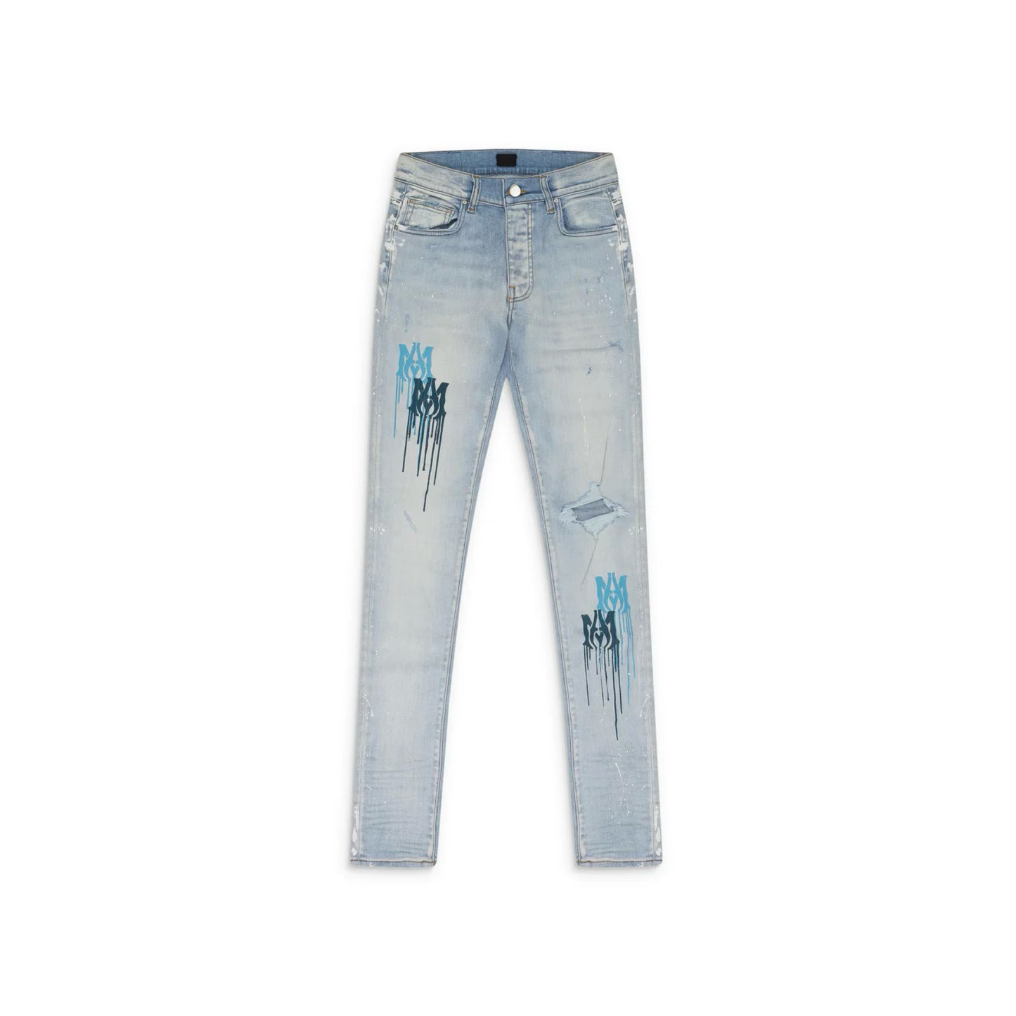 Amiri Denim MA Drip - Light Indigo