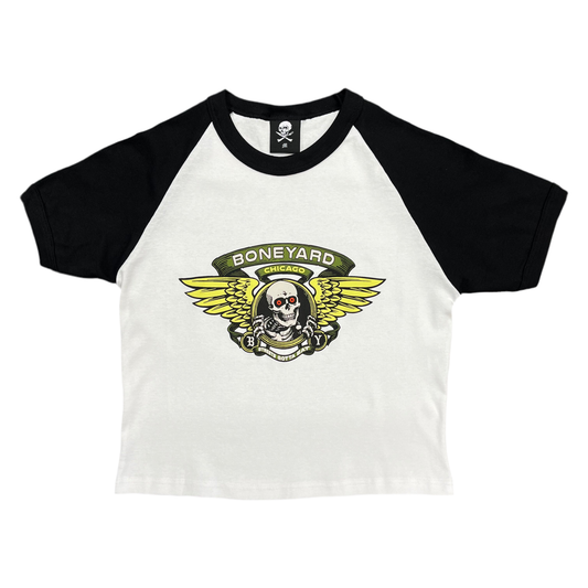 Boneyard Skate Logo Baby T Black