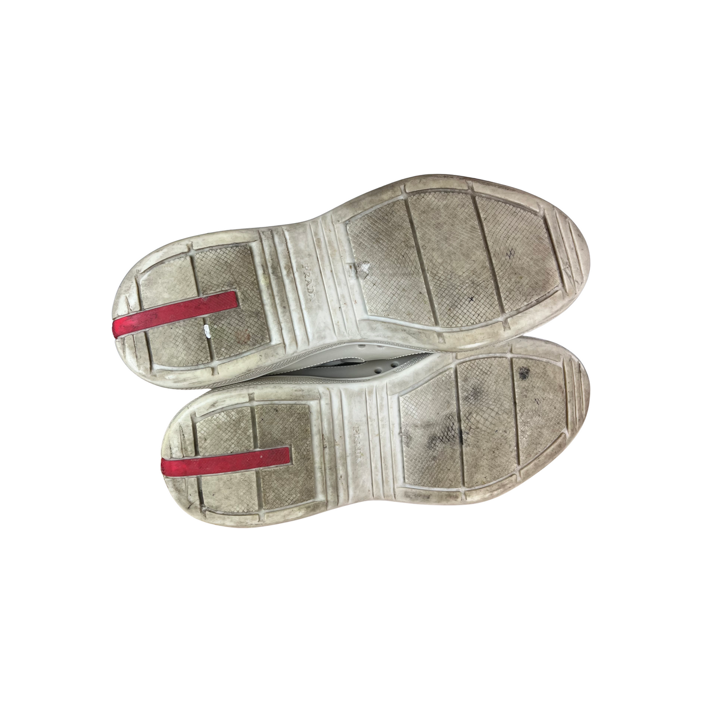 Used Prada America Cups Sneaker Cream - Sz 9