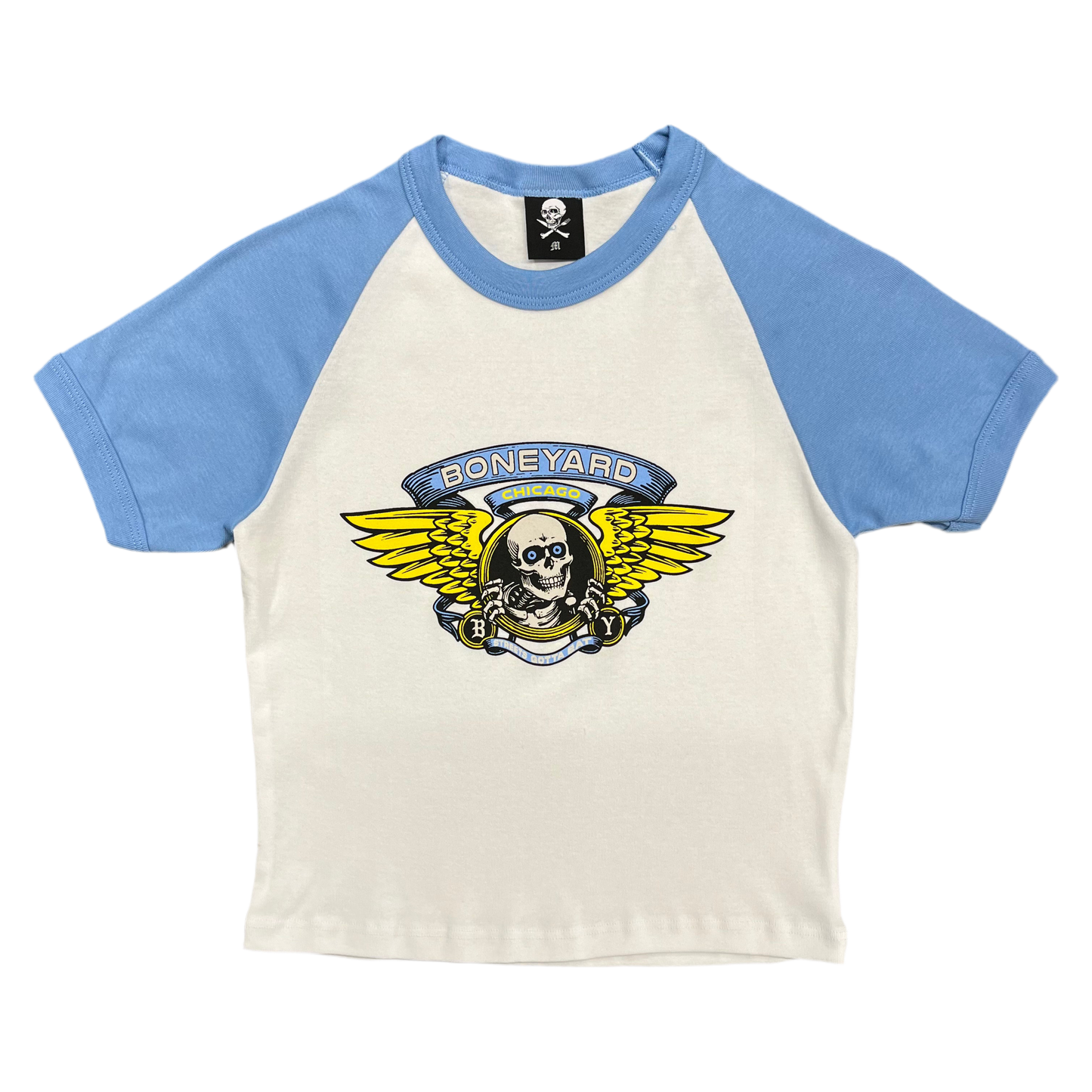 Boneyard Skate Logo Baby T - Blue
