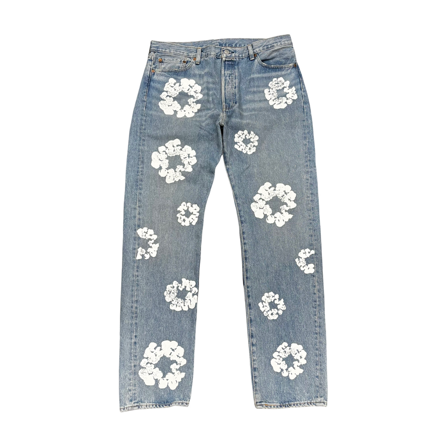 Used Denim Tears Jeans Cotton Wreath - Sz 36x34
