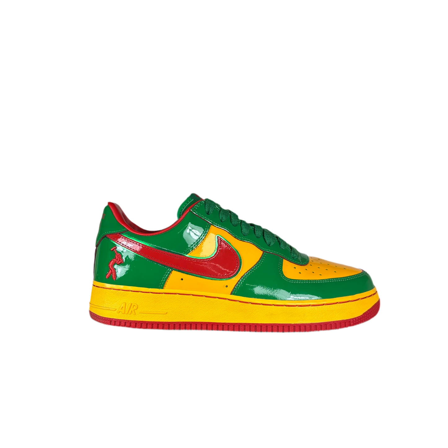 Used Nike Air Force 1 Low Lil Yachty Concrete Boys Lucky Green - Sz 10