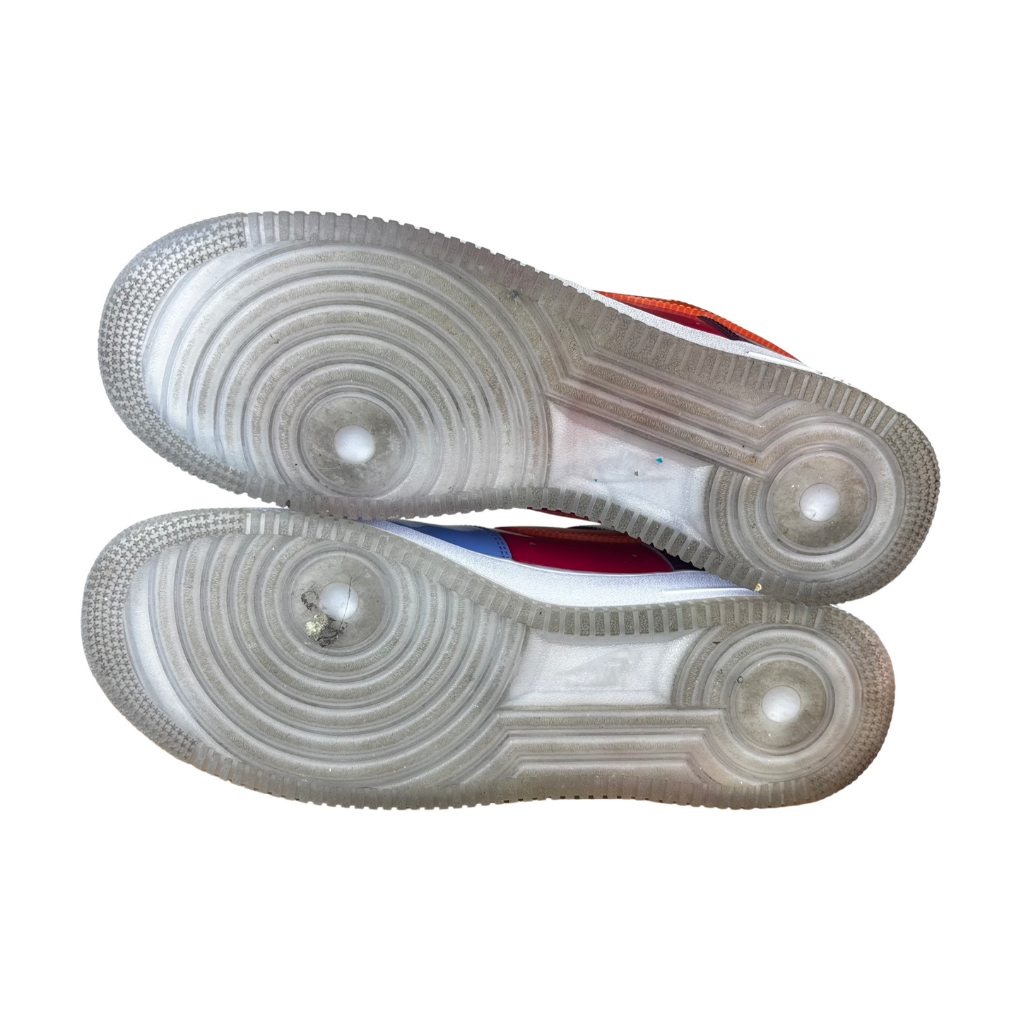 Used Nike Air Force 1 Low SP Undefeated Multi-Patent Total Orange - Sz 10.5