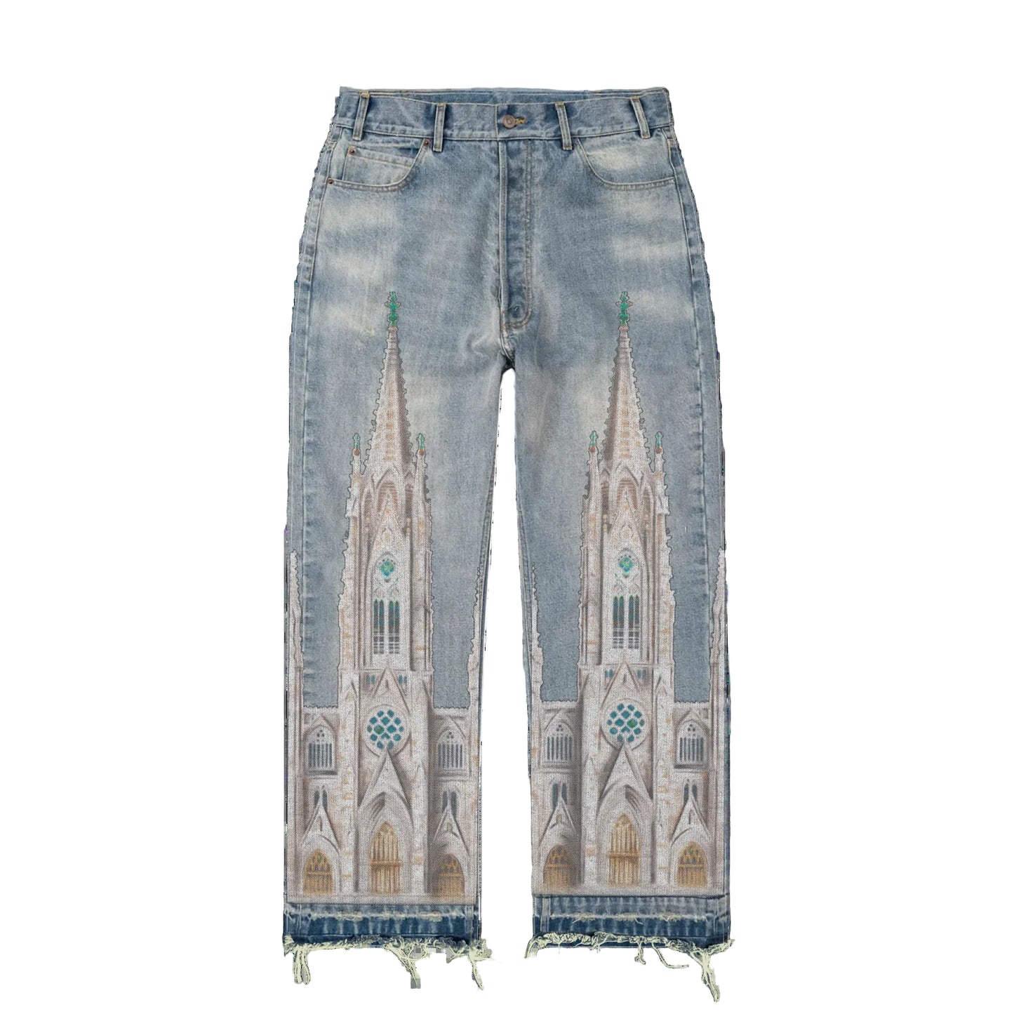 Bravest Studios Blue Cathedral Denim Jeans