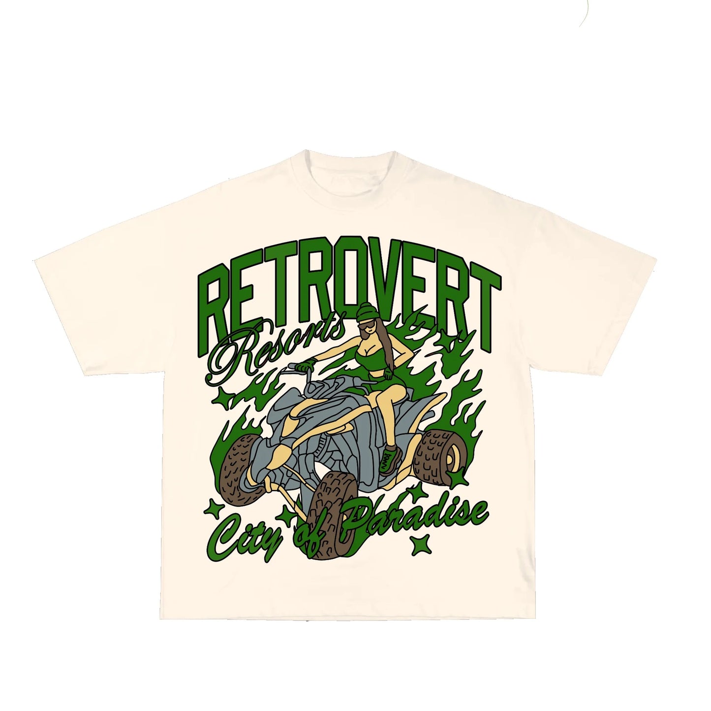 RetroVert Paradise Club T-Shirt