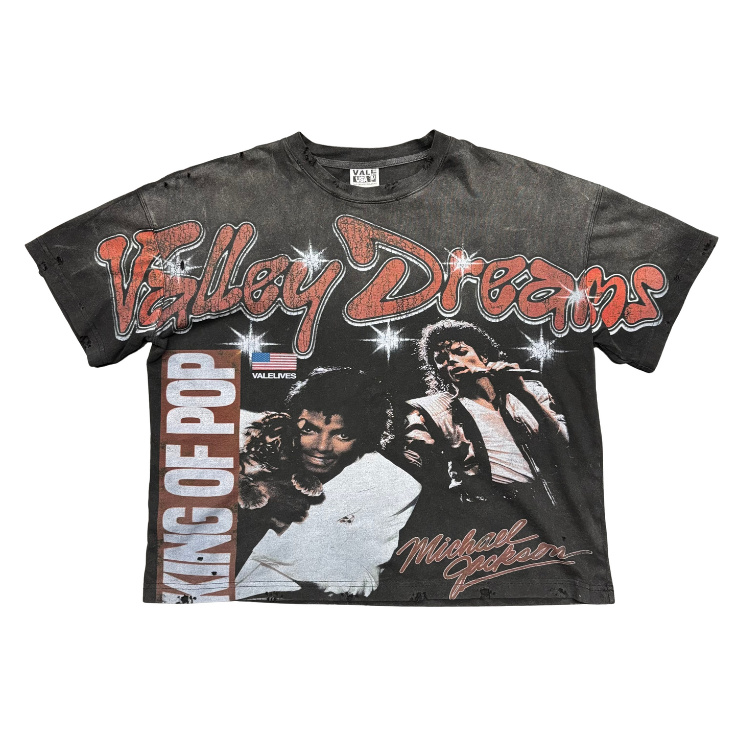 Used Vale Michael Jackson Tee - Sz M