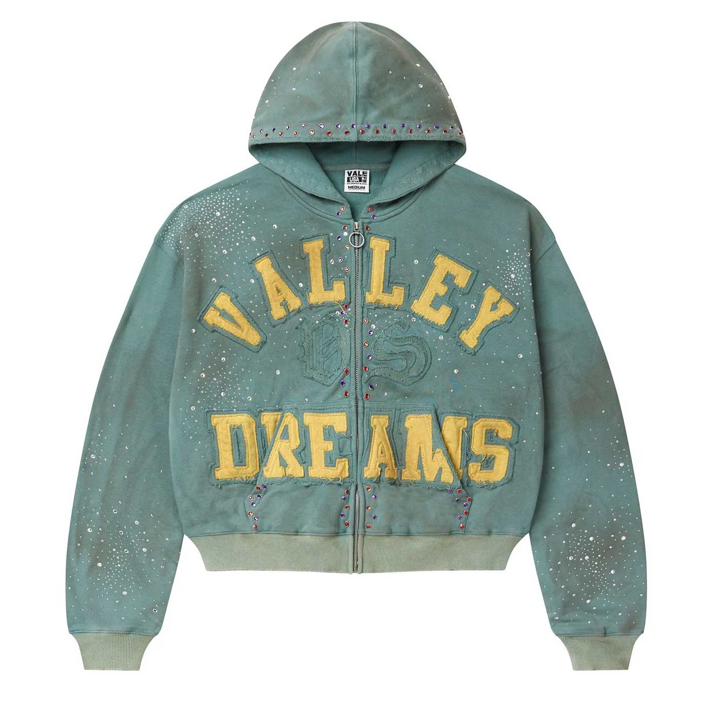 Vale Forever Bank Zip Up - Green