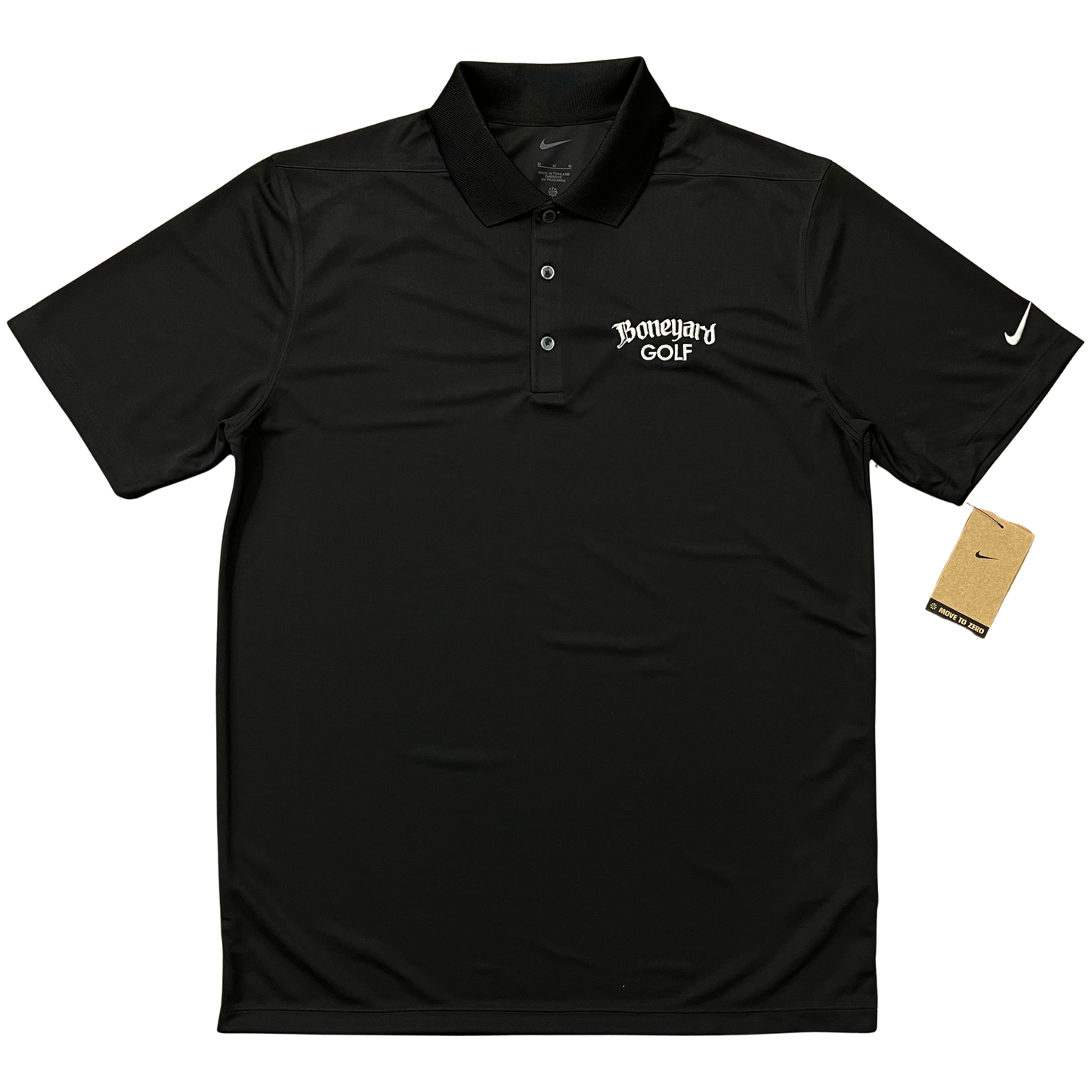 Boneyard Golf Polo Black