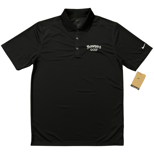 Boneyard Golf Polo Black