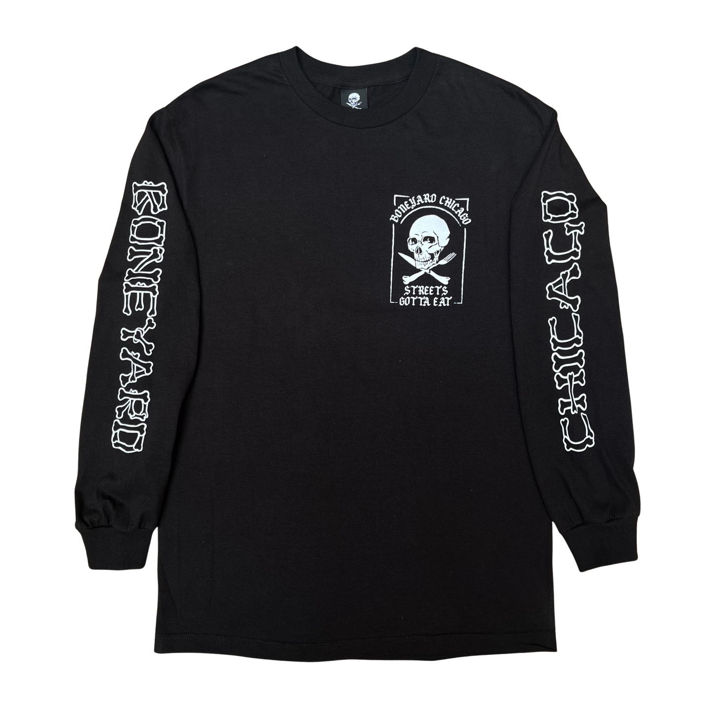 Boneyard Gang T LS - Black
