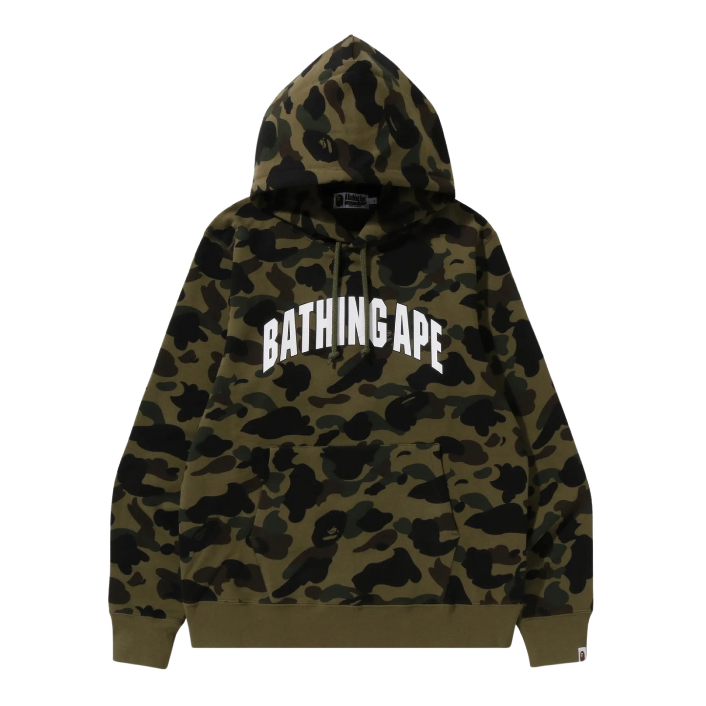 Bape Camo Arch Hoodie - Green