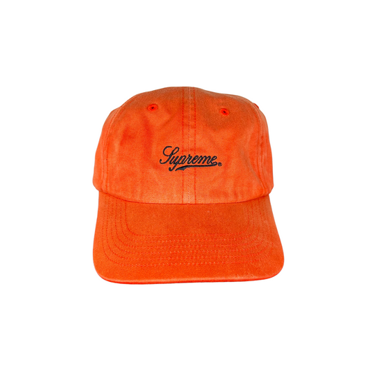 Used Supreme Bleached Chino 6-Panel Hat