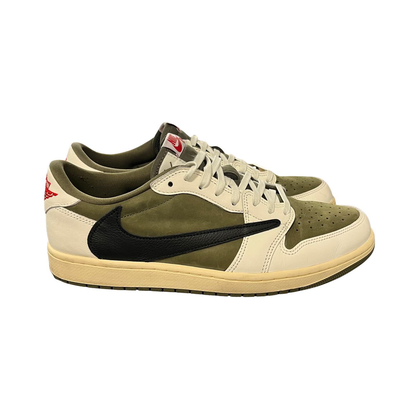 Used Jordan 1 Low Travis Scott Medium Olive - Sz 11.5