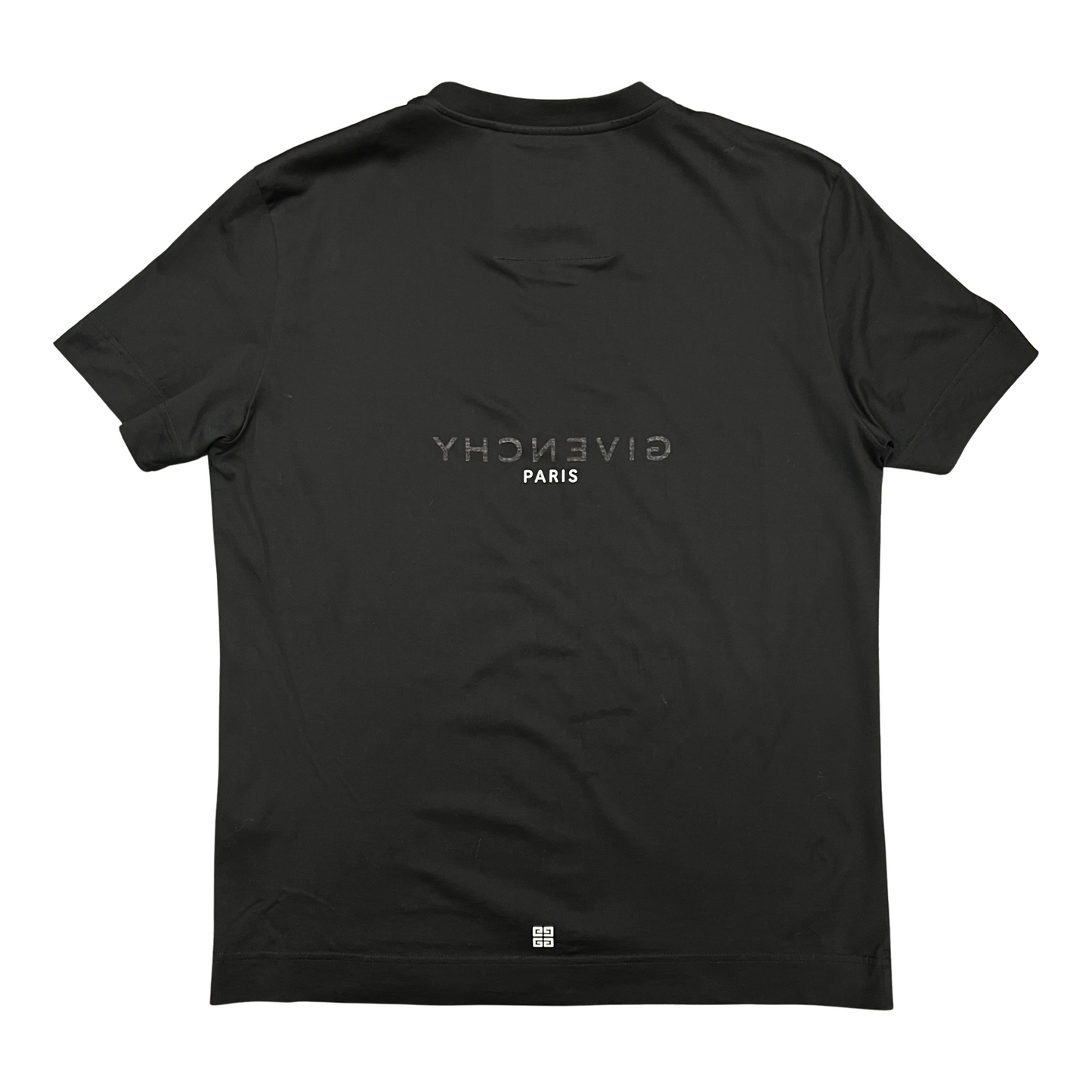 Used Givenchy Reverse Logo T-Shirt - Sz L
