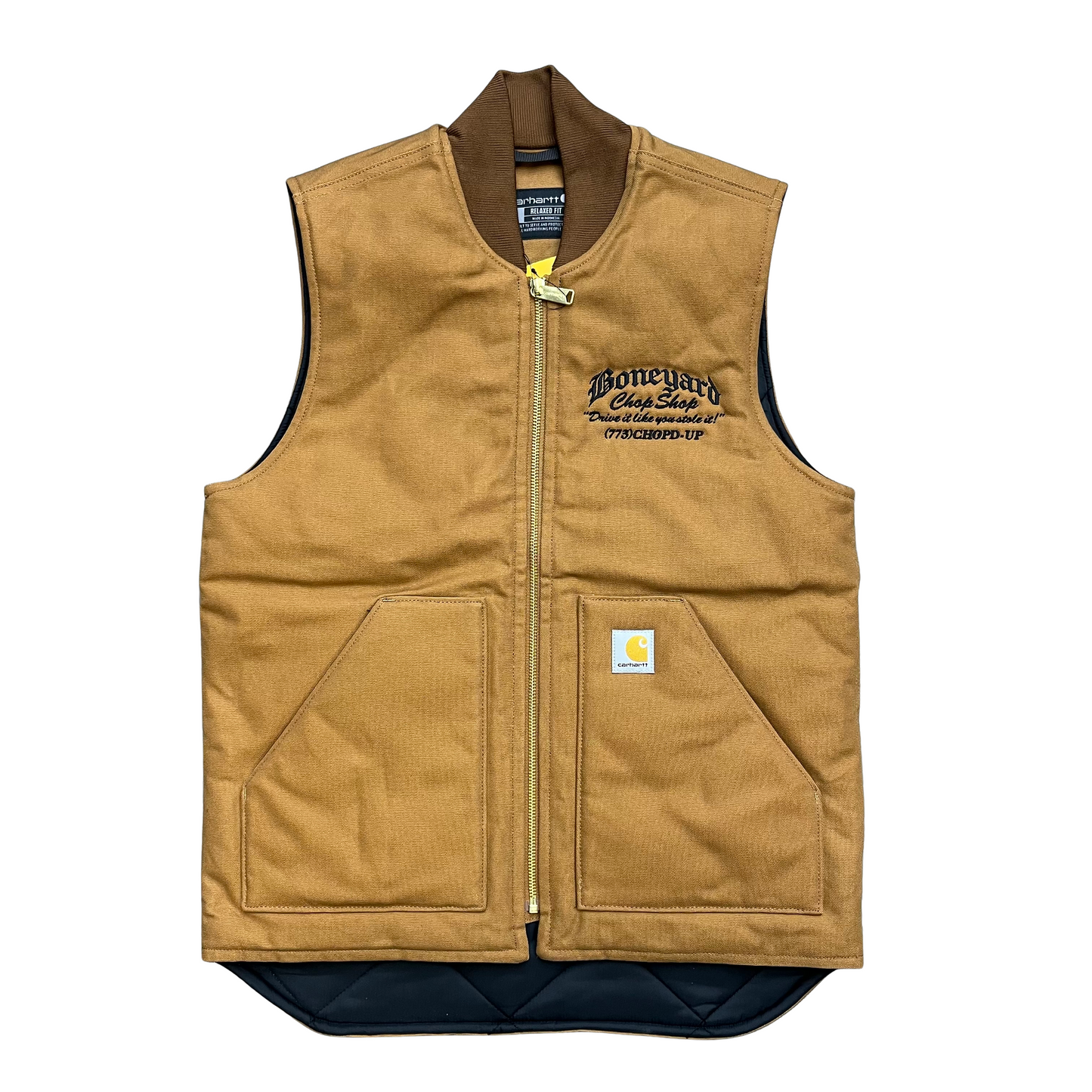 Boneyard Carhartt Vest - Brown