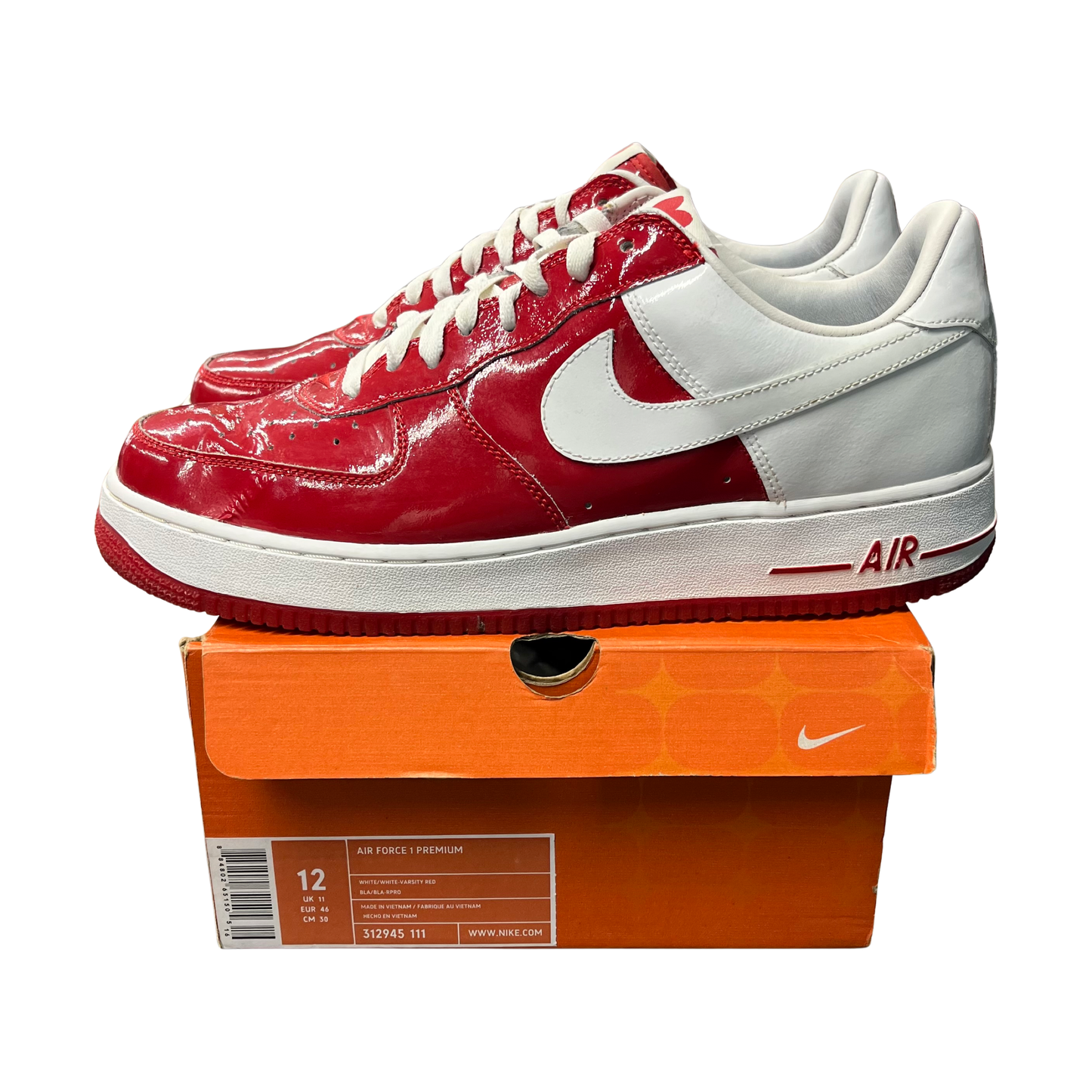 Used Nike Air Force 1 Valentines - Sz 12