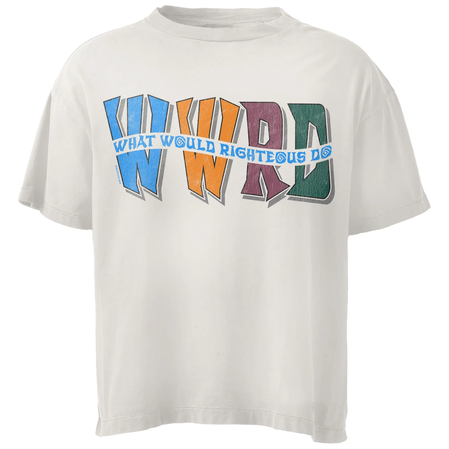 We Are Righteous WWRD Tee - Beige