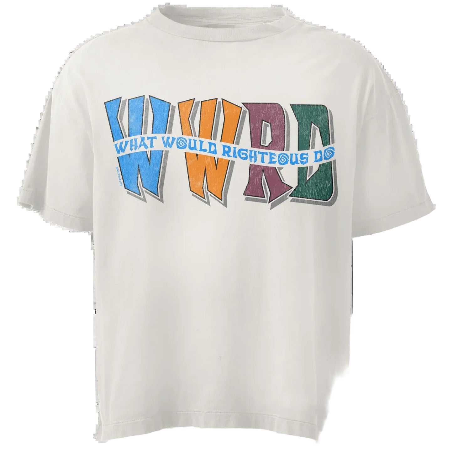 We Are Righteous WWRD Tee - Beige