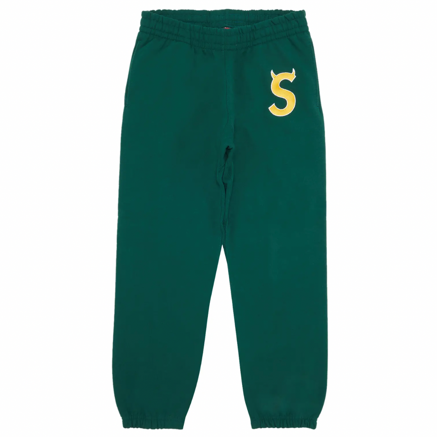 Supreme S Logo Sweatpants Green