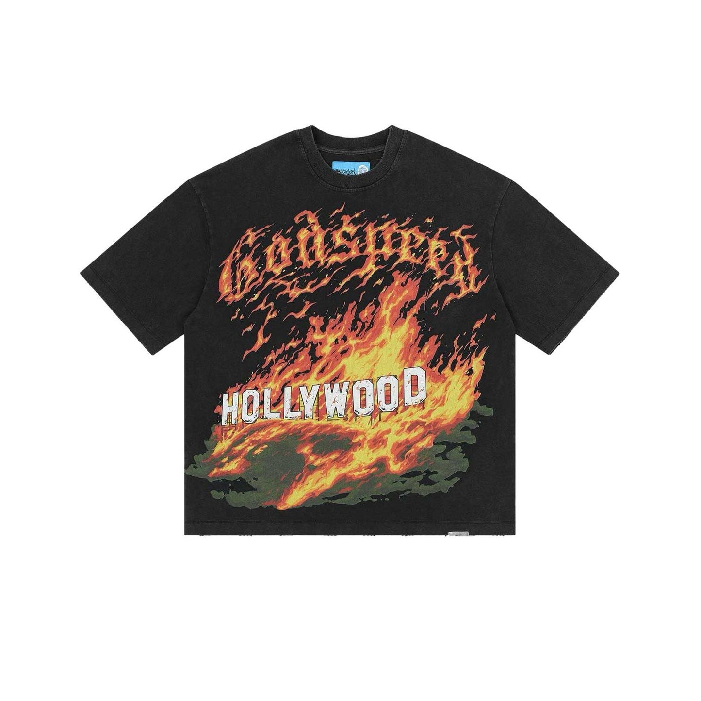 Godspeed Hollywood Inferno Tee - Black