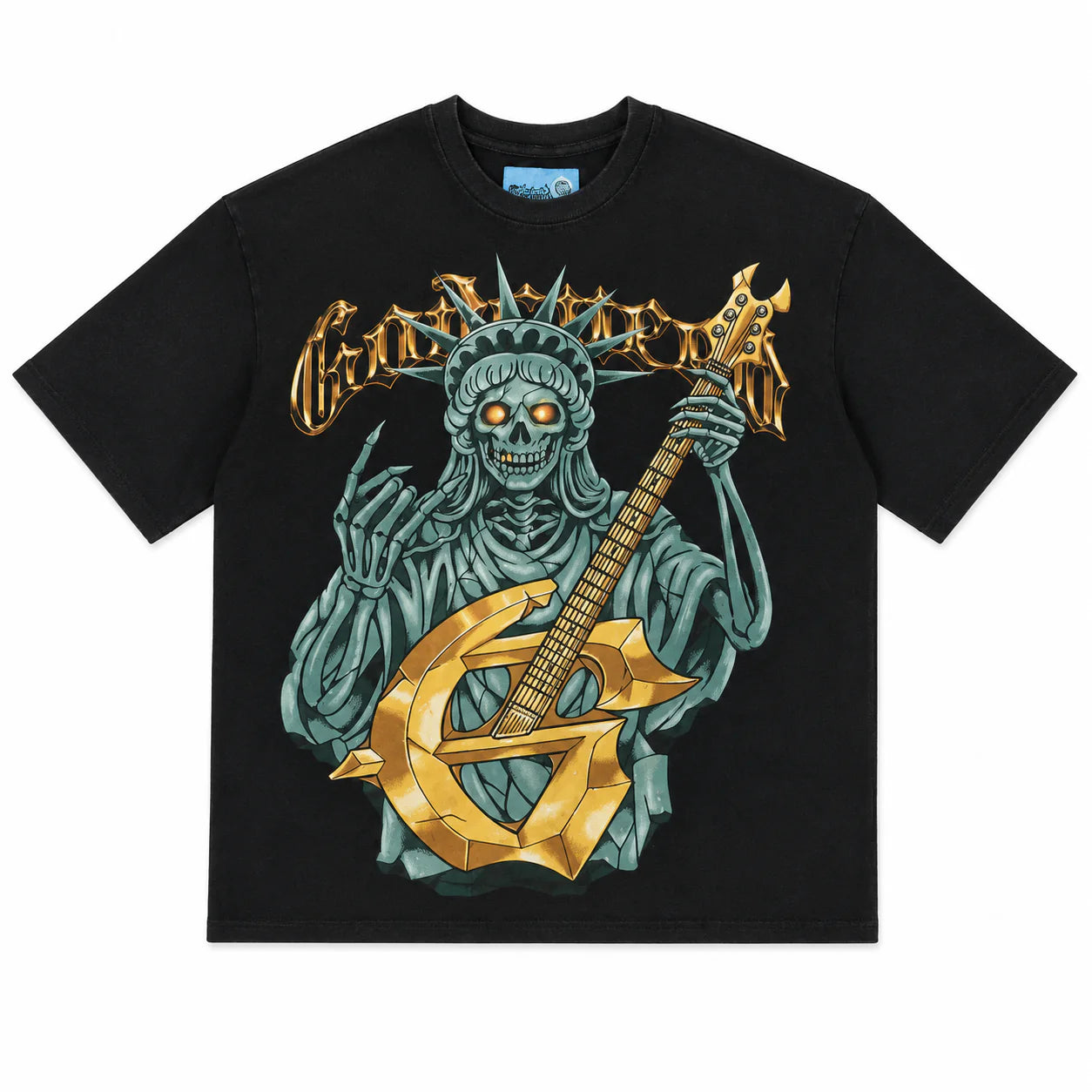 Godspeed Liberty Rock Tee - Black