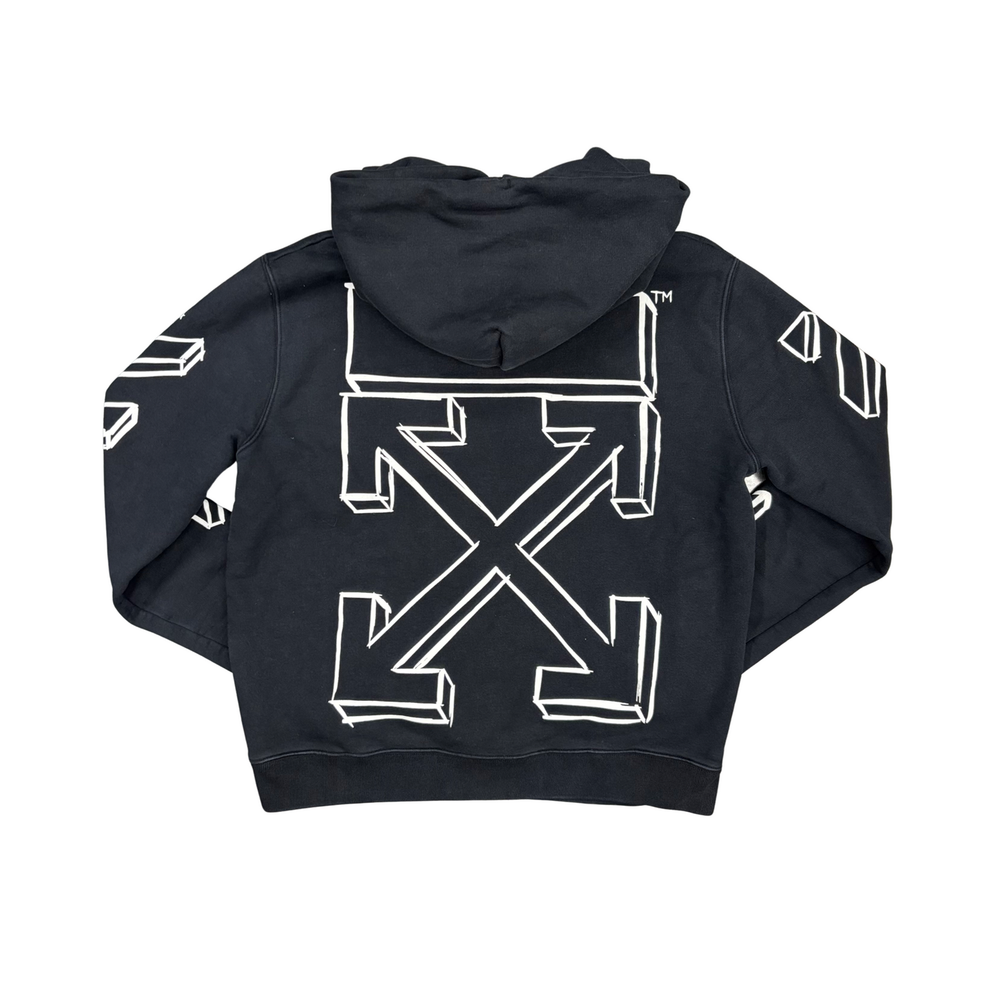 Used Off-White Hoodie - Sz M