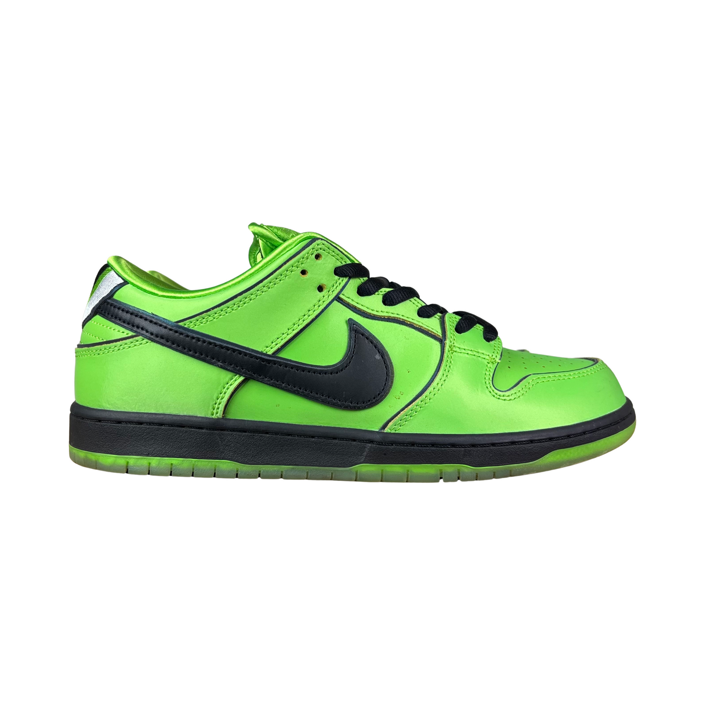 Used Nike SB Dunk Low The Powerpuff Girls Buttercup - Sz 11