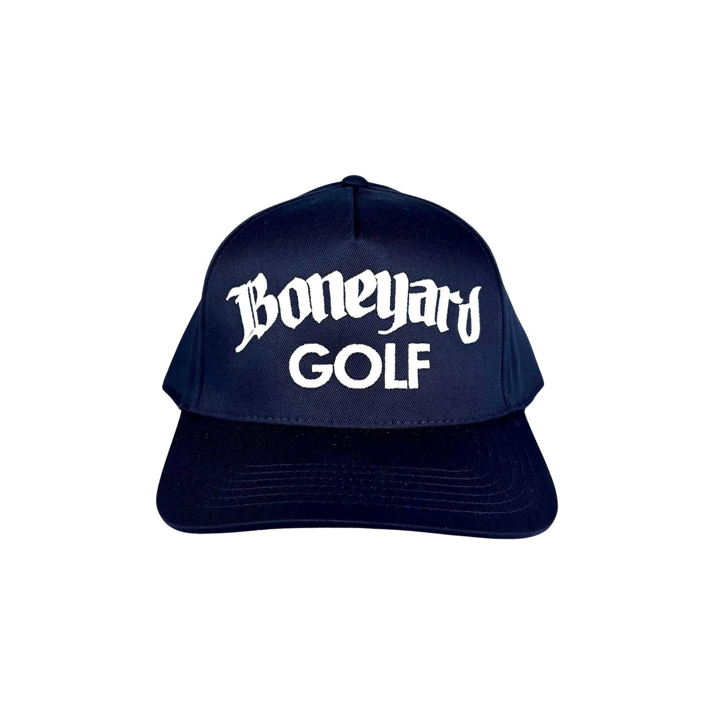 Boneyard Golf Hat - Navy/White