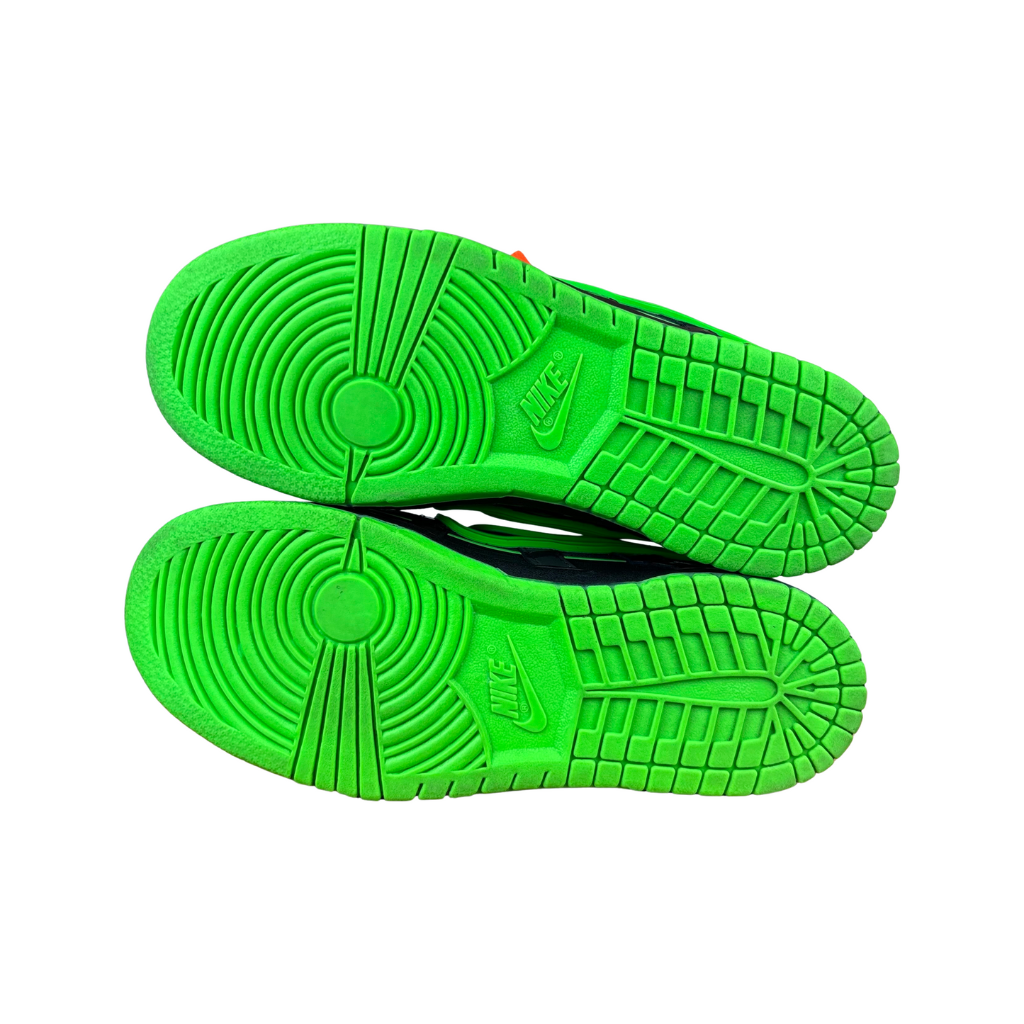 Used Nike Air Rubber Dunk Off-White Green (PS) - Sz 3Y