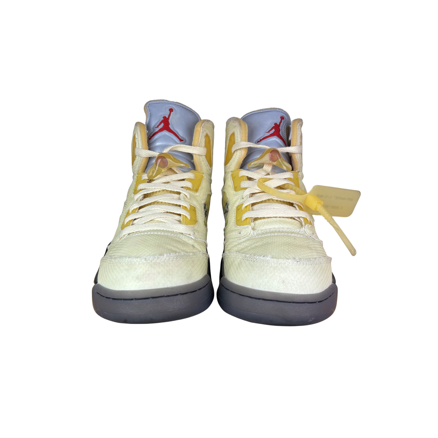 Used Jordan 5 Off White Sail - Sz 10