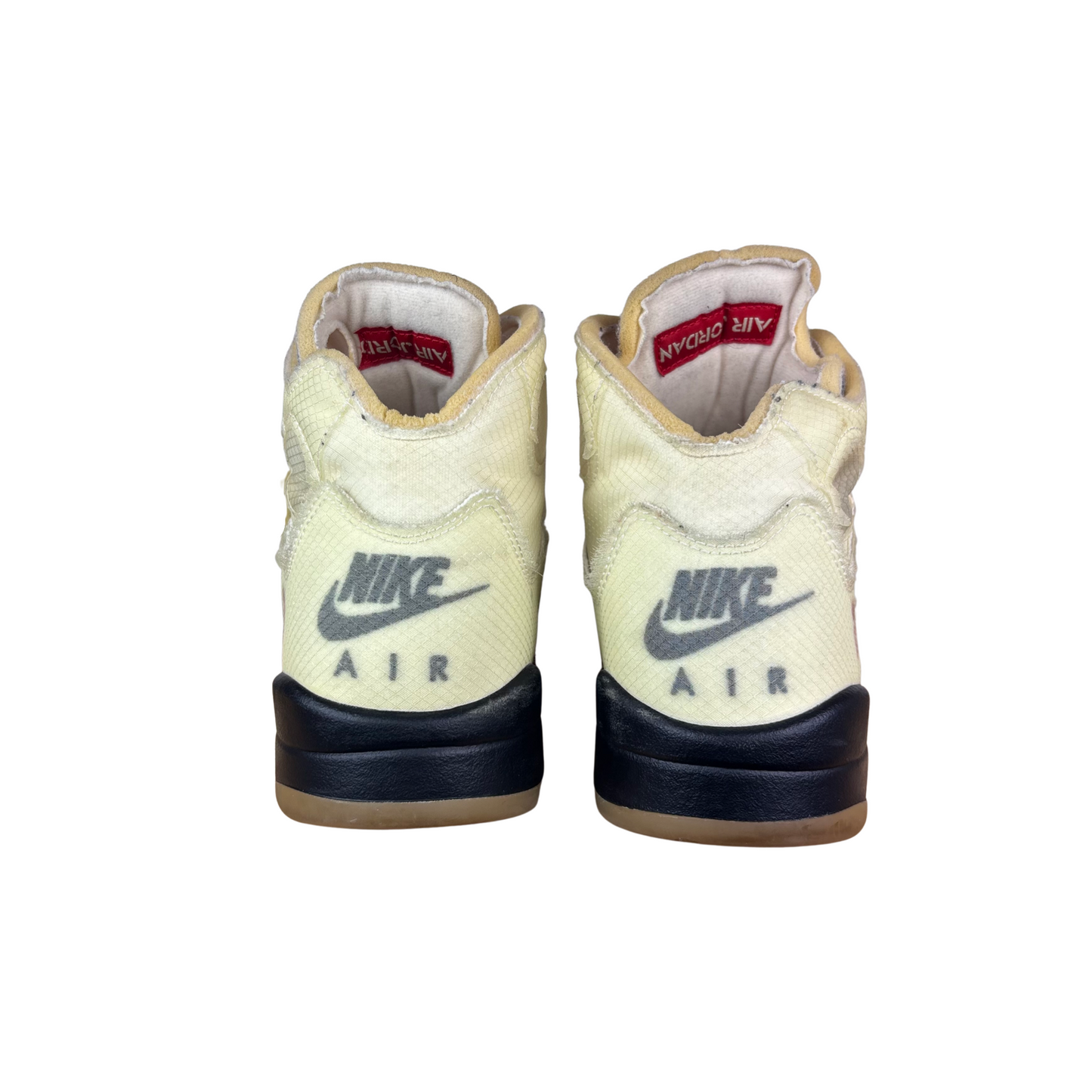 Used Jordan 5 Off White Sail - Sz 10