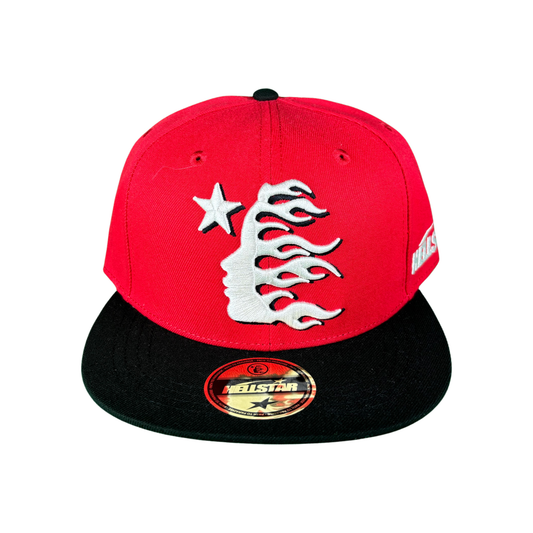 Hellstar Fitted Hat - Reds