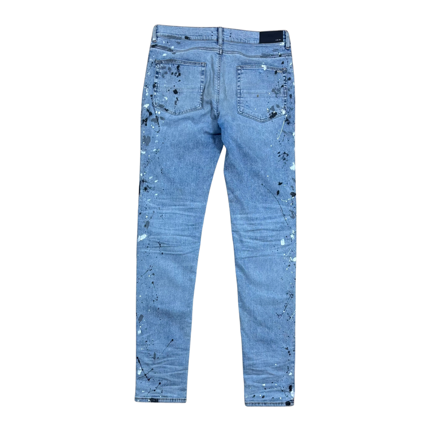 Used Amiri MX1 Paint Spatter - Sz 36