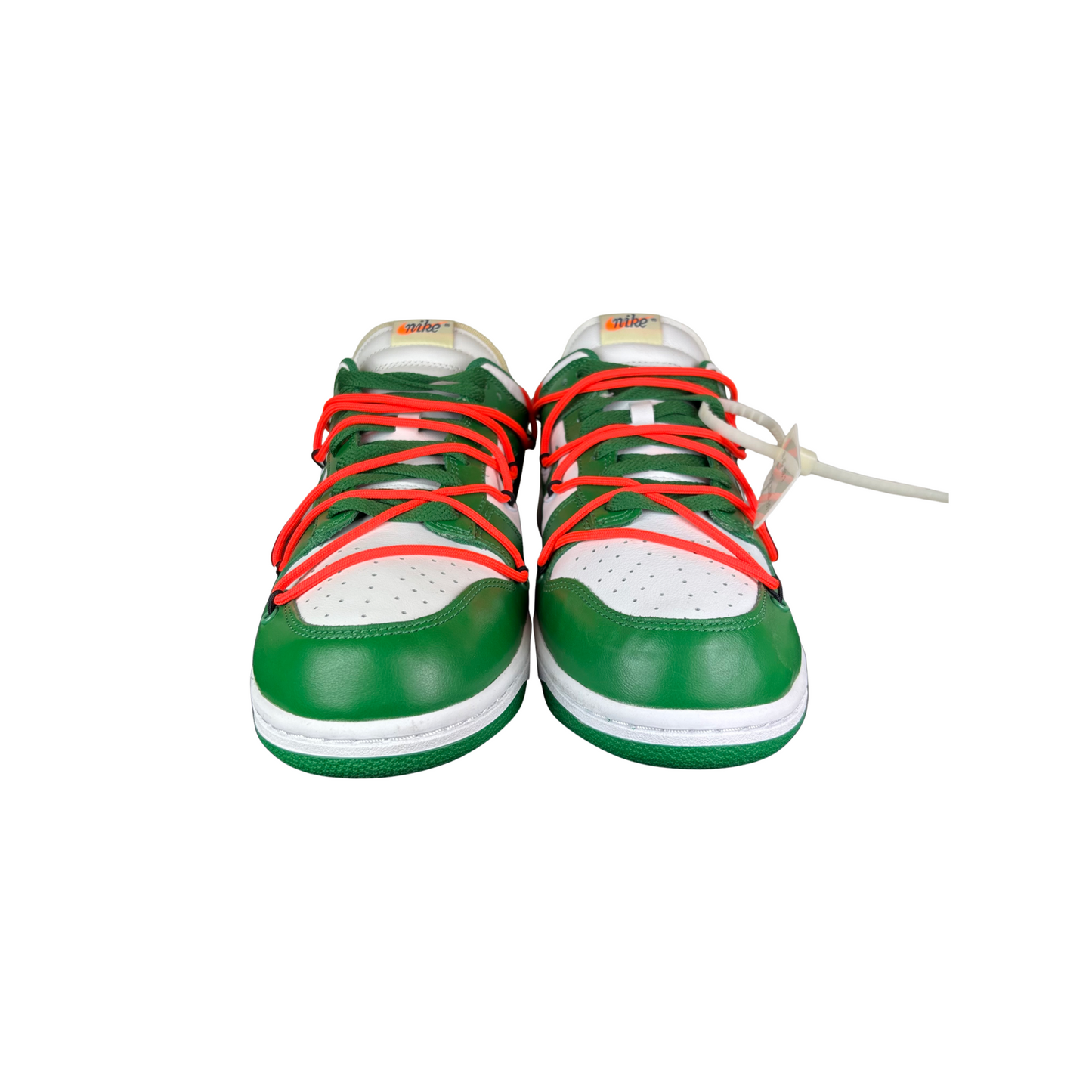 Used Nike Dunk Low Off-White Pine Green - Sz 11.5