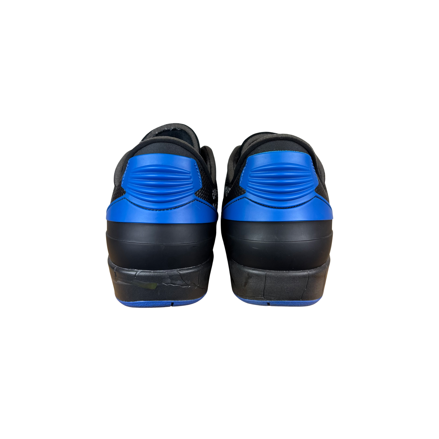 Used Jordan 2 Retro Low SP Off-White Black Blue - Sz 11.5