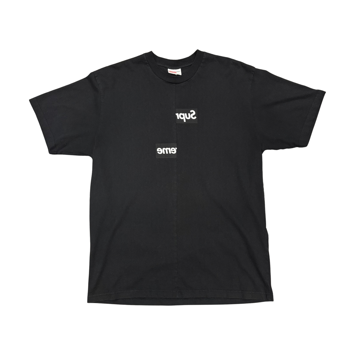 Used Supreme x CDG Box Logo Tee - Sz L