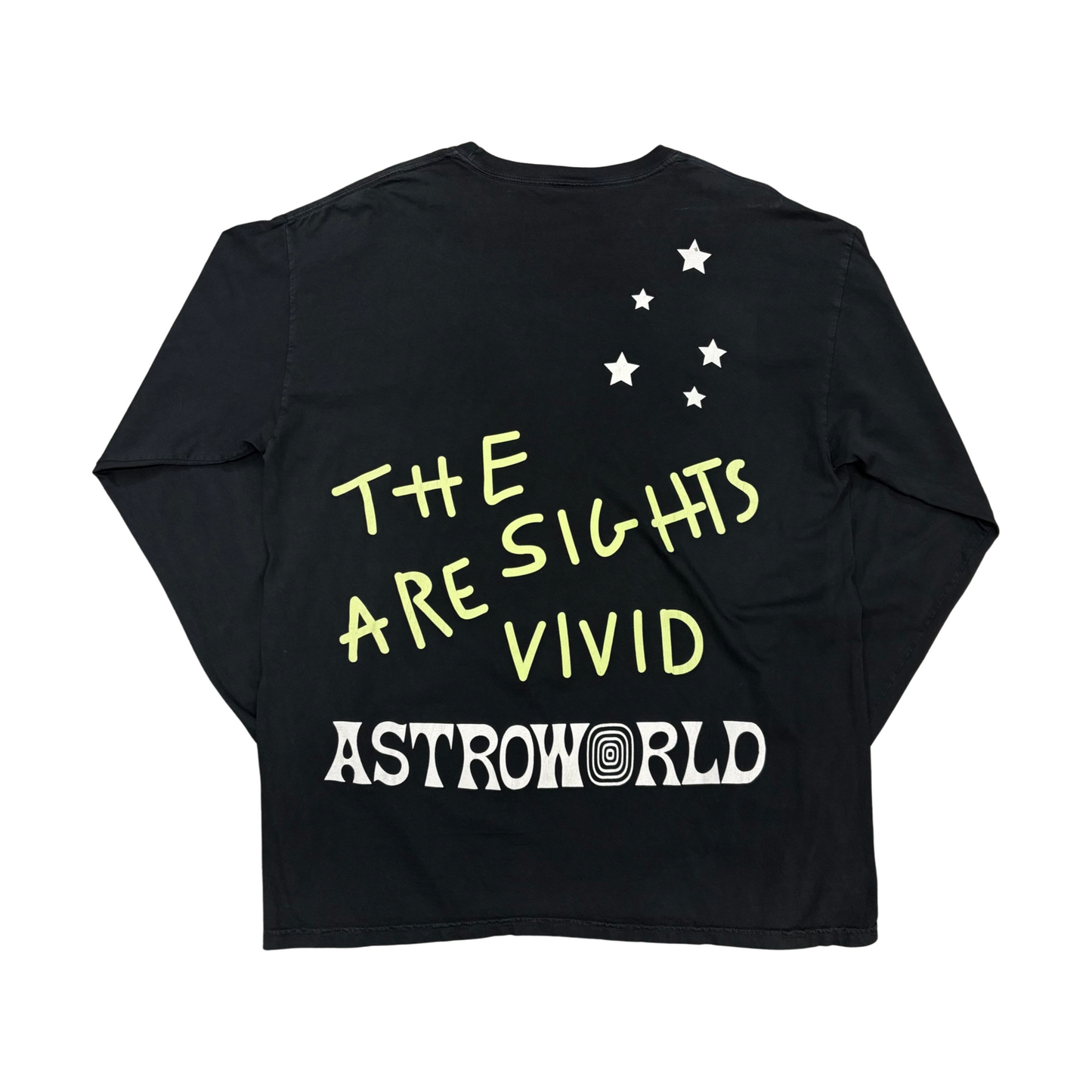 Used Travis Scott Astroworld Long Sleeve Tee - Sz XL