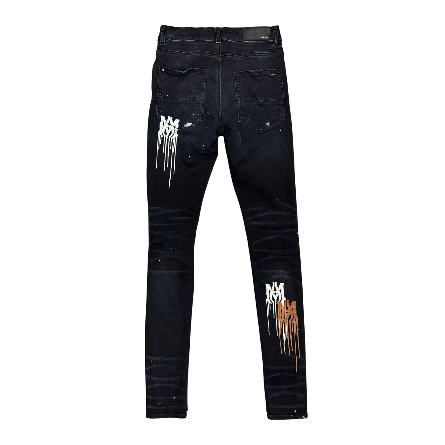 Used Amiri Paint Drip Jeans - Sz 29