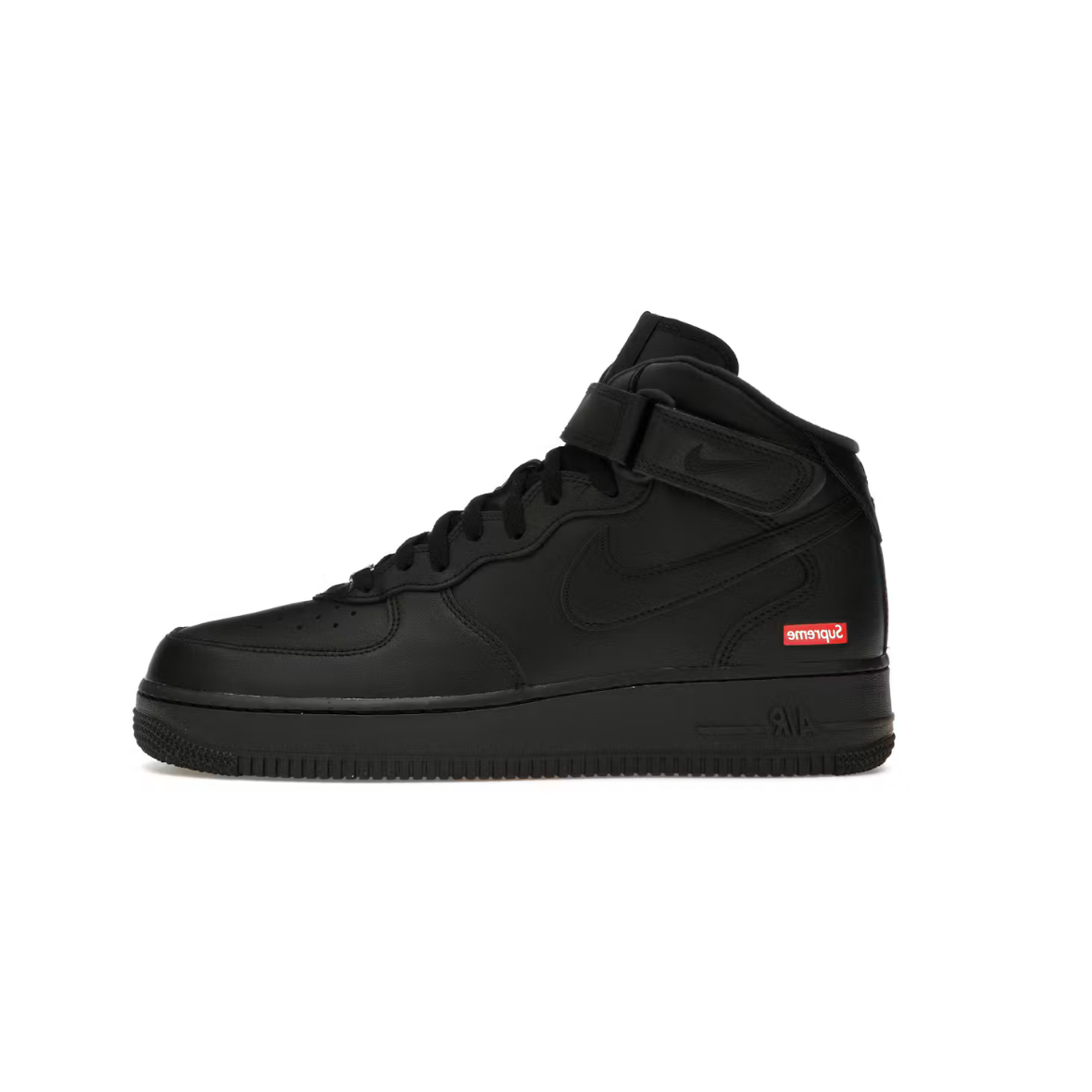 Nike Air Force 1 Mid Supreme - Black