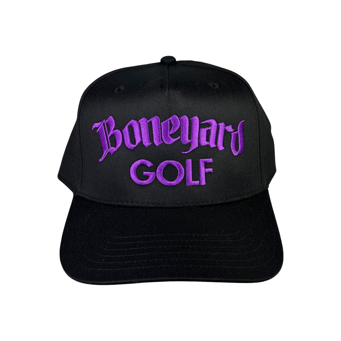Boneyard Golf Hat - Black/Purple
