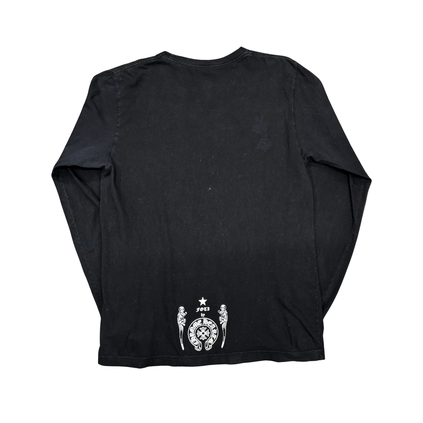 Used Chrome Hearts FOTI Key Hole L/S Tee - Sz M