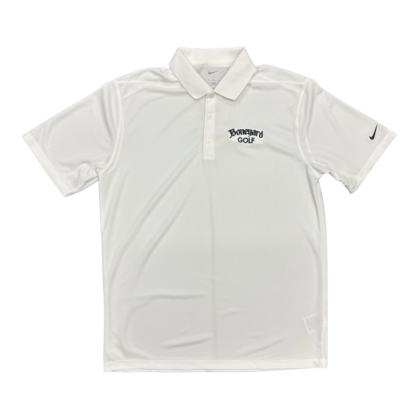 Boneyard Golf Polo White