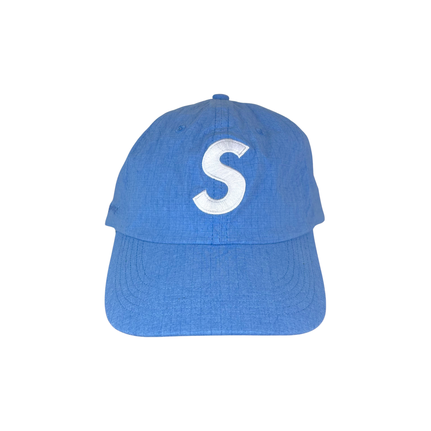 Used Supreme 6 Panel Baby Blue Cordura Hat
