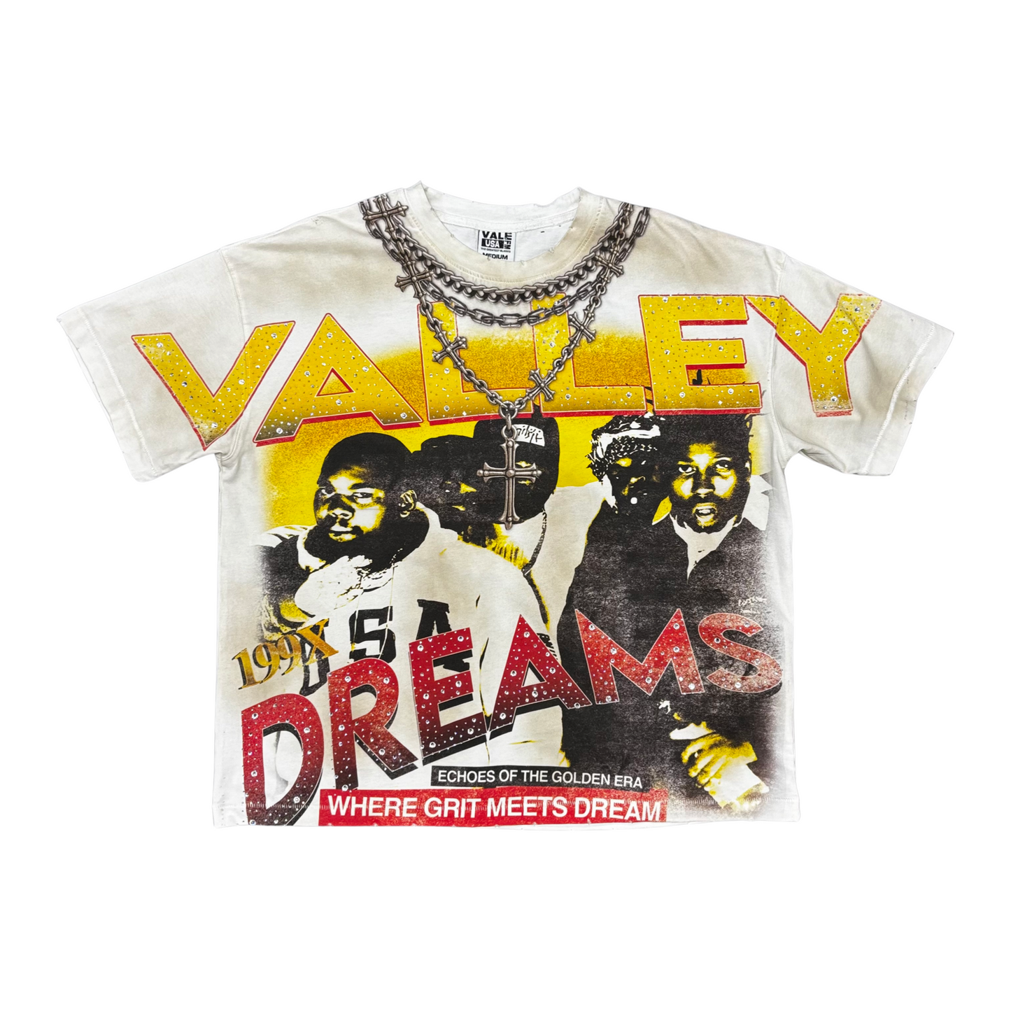 Used Vale Forever Chambers Bling Tee - Sz M