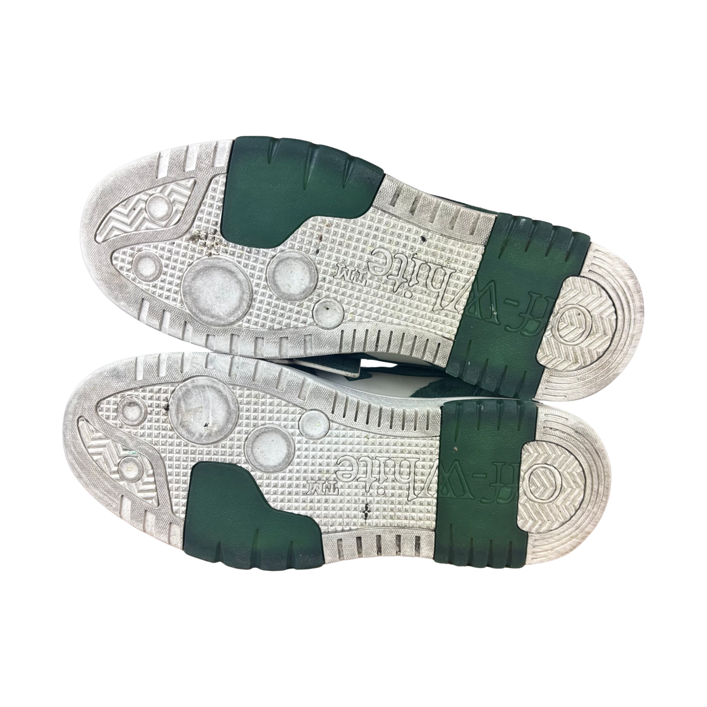 Used Off-White Out of Office Forrest Green - Sz 43